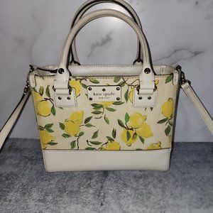 Kate Spade Lemon Satchel with Strap